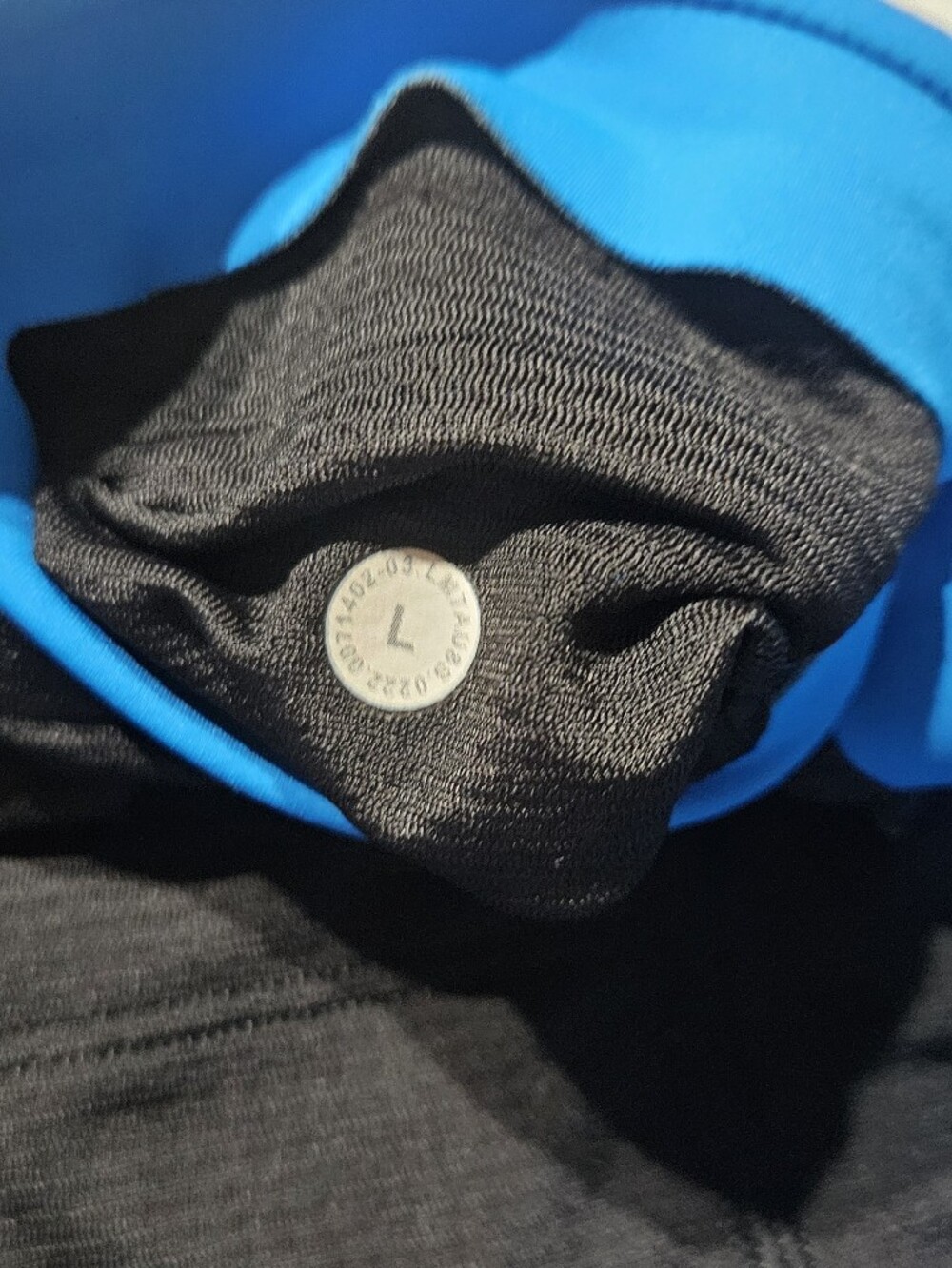 Lululemon Fast & Free Shorts Blue Size L Running Athletic Lined 6”. - Picture 5 of 11